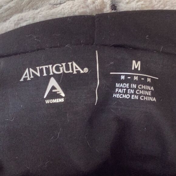 ANTIGUA WOMENS NBA L.A.LAKERS BASKETBALL ZIP UP HOODED FAUX FUR VEST COAT MED - Picture 8 of 9